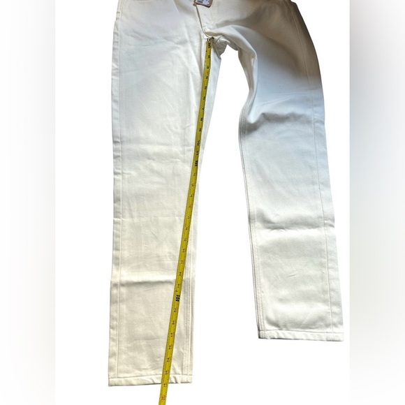 NWT L’Etiquette Le Jean A.P.C. | Size 27 |Rue Madame Paris | White Cream - Picture 9 of 11